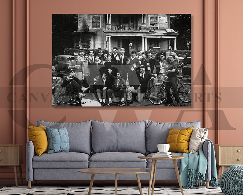 Animal House Canvas Wall Art Movie Oil Painting Canvas Print