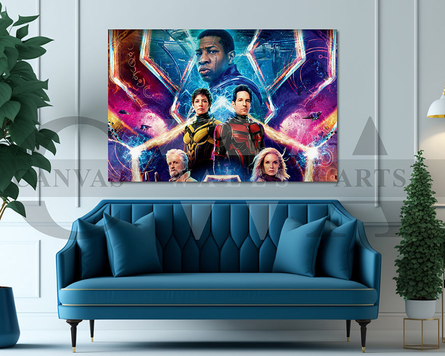 Ant Man and The Wasp Movie Canvas Wall Art