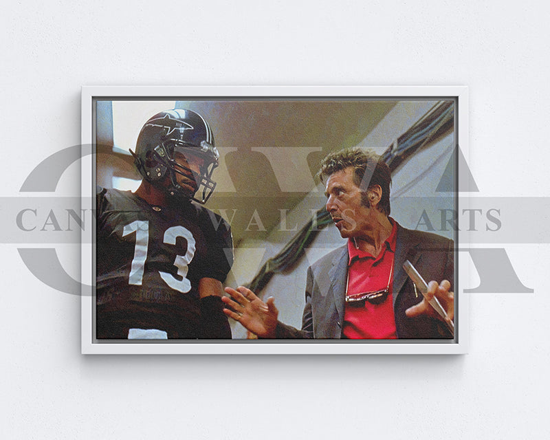 Any Given Sunday Canvas Wall Art Movie Oil Painting Canvas Print