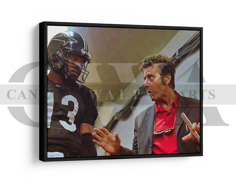 Any Given Sunday Canvas Wall Art Movie Oil Painting Canvas Print