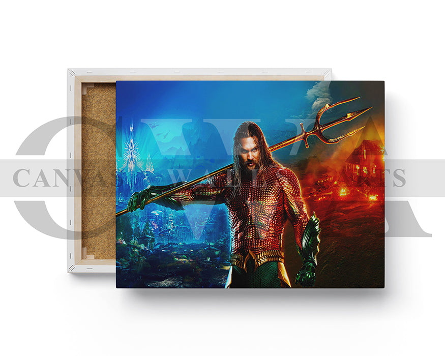 Aquaman And The Lost Kingdom Canvas Wall Art