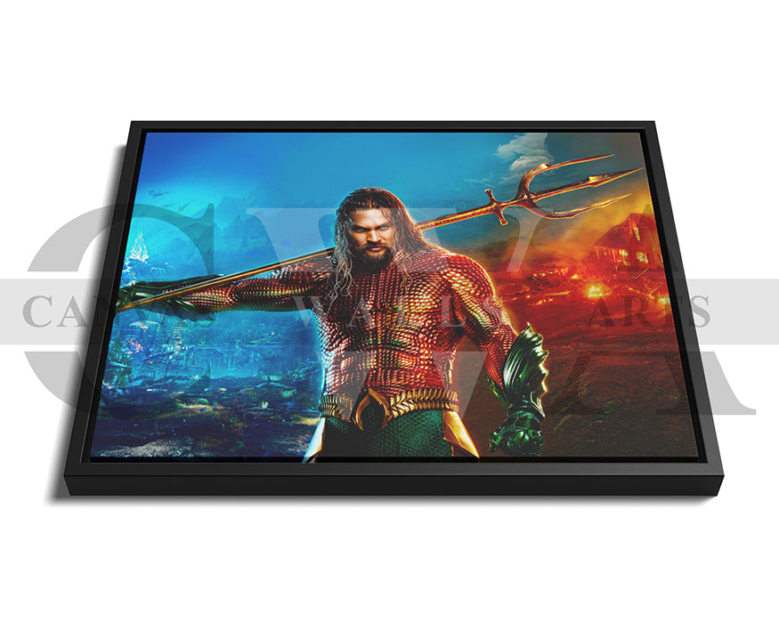 Aquaman And The Lost Kingdom Canvas Wall Art