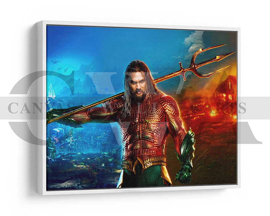 Aquaman And The Lost Kingdom Canvas Wall Art