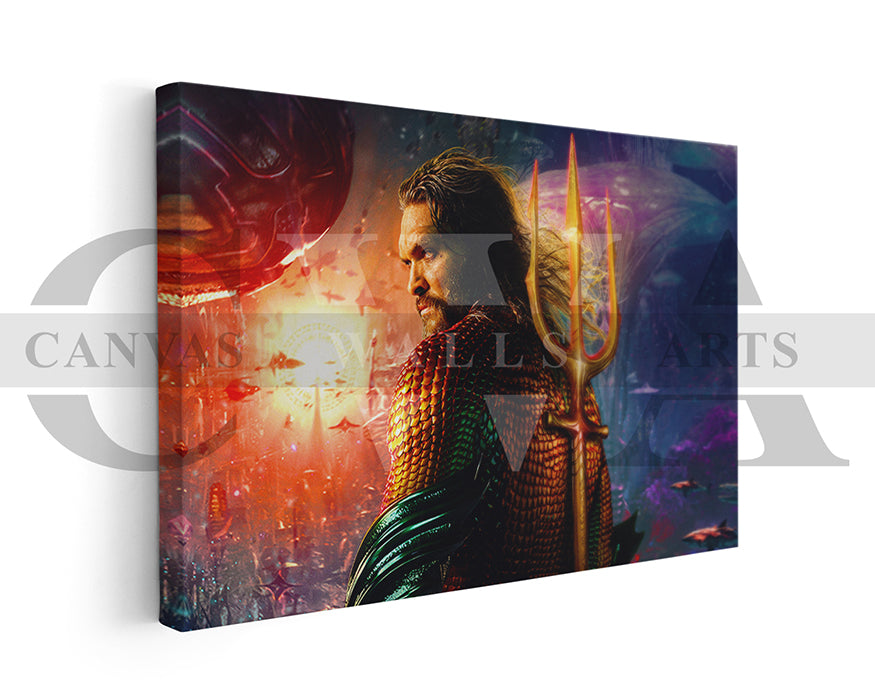 Aquaman And The Lost Kingdom Canvas Wall Arts
