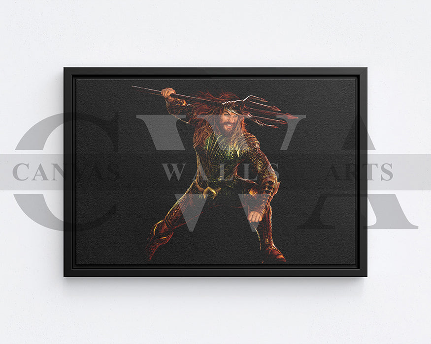 Aquaman Canvas Frame