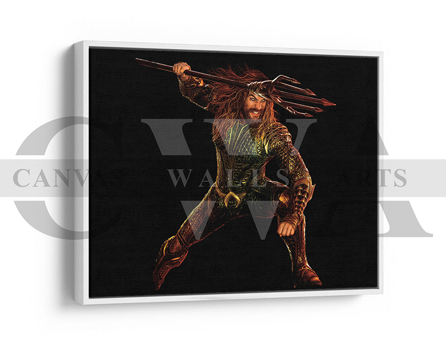 Aquaman Canvas Frame