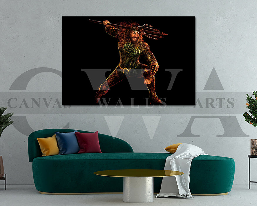 Aquaman Canvas Frame