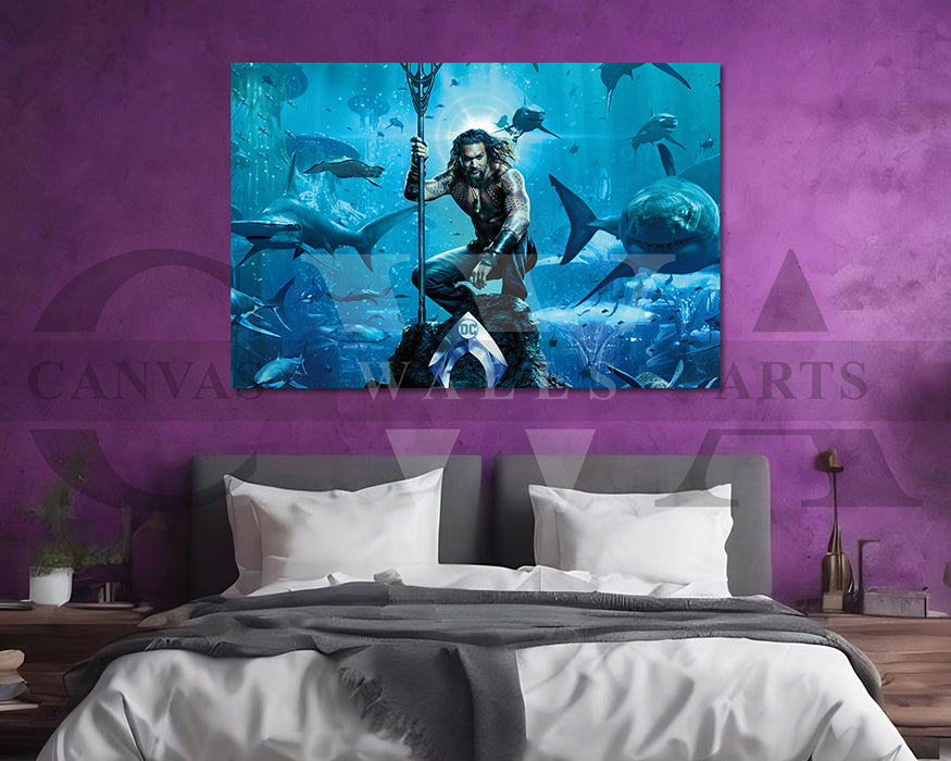 Aquaman Canvas Print