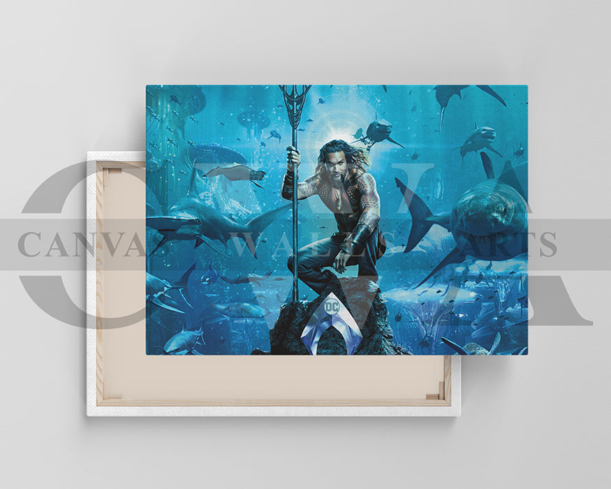 Aquaman Canvas Print