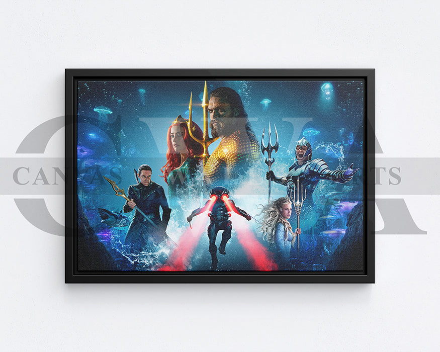 Aquaman Canvas Wall Art