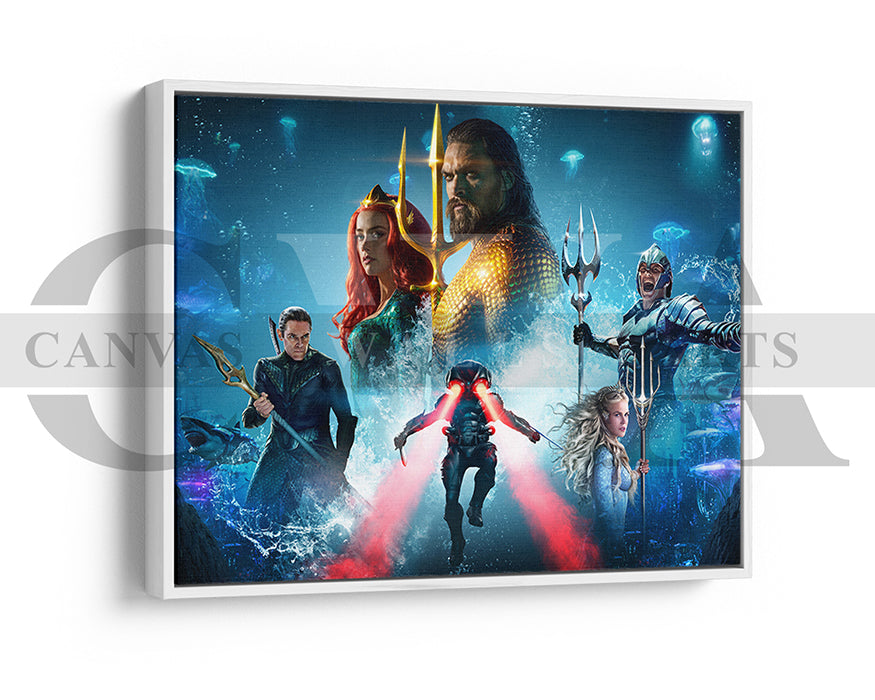 Aquaman Canvas Wall Art