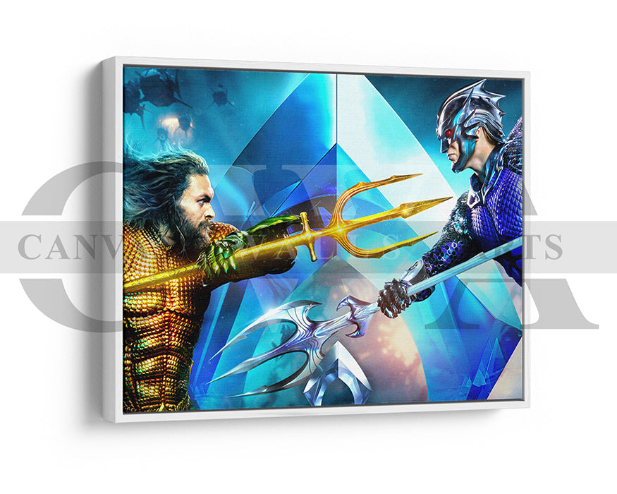 Aquaman Movie Canvas Wall Art