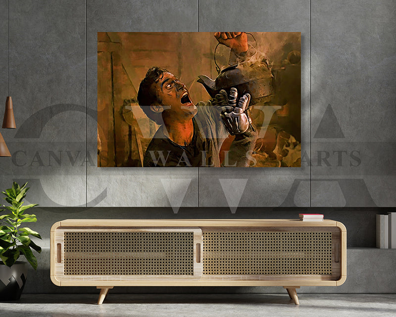 Army of Darkness Canvas Wall Art Movie Oil Painting Canvas Print