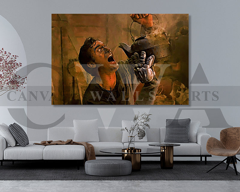 Army of Darkness Canvas Wall Art Movie Oil Painting Canvas Print