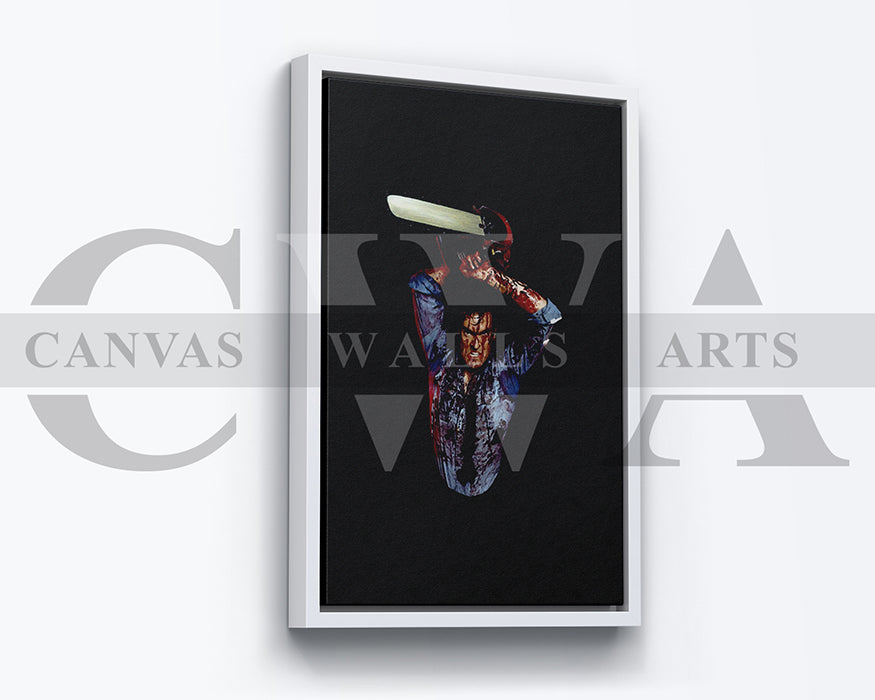 Ash vs Evil Dead Canvas Wall Art Abstract Movie Poster Frame