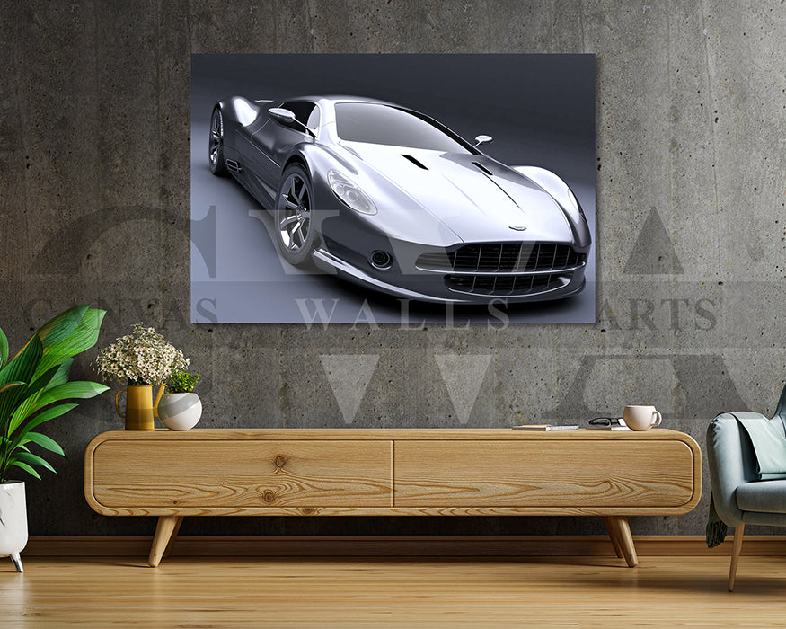 Aston Martin AMV10 Canvas Wall Art Car Poster Print