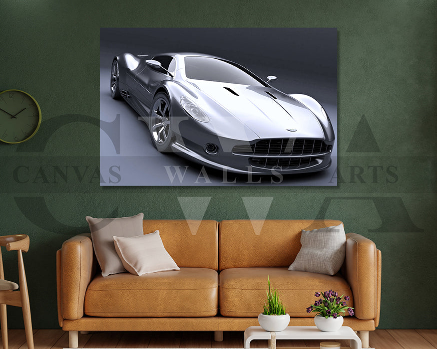 Aston Martin AMV10 Canvas Wall Art Car Poster Print