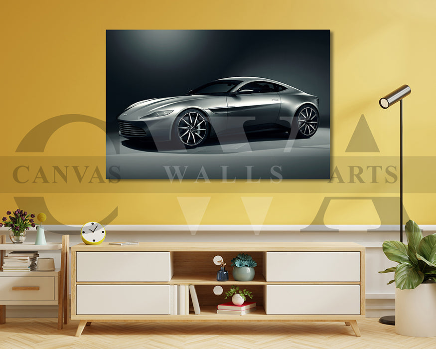 Aston Martin DB10 Canvas Wall Art Car Poster Print