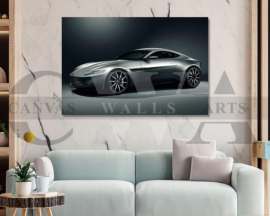 Aston Martin DB10 Canvas Wall Art Car Poster Print