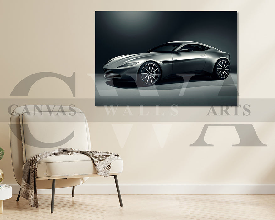 Aston Martin DB10 Canvas Wall Art Car Poster Print
