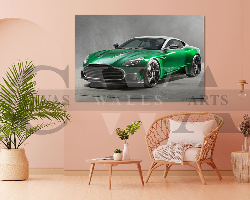 Aston Martin DB11 Canvas Wall Art Car Poster Print