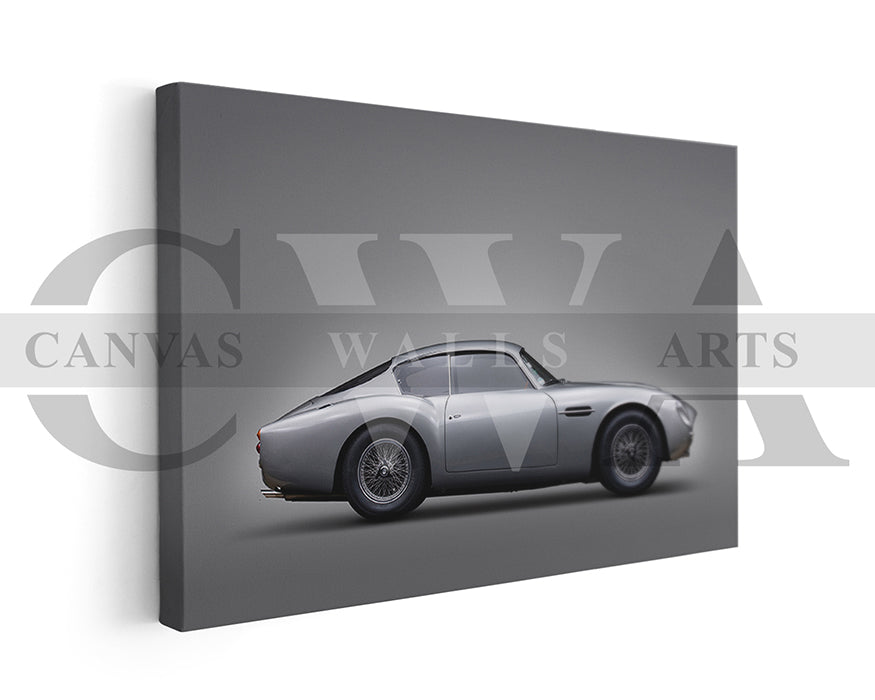 Aston Martin DB4 Canvas Wall Art Car Poster Prints