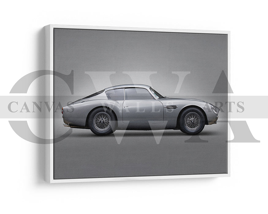 Aston Martin DB4 Canvas Wall Art Car Poster Prints