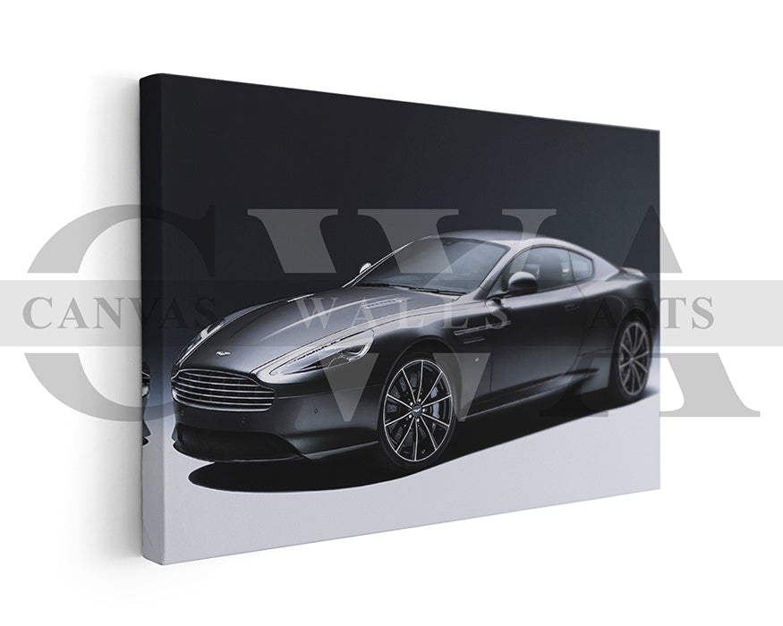 Aston Martin DB9 Canvas Wall Art Sport Car Poster Print