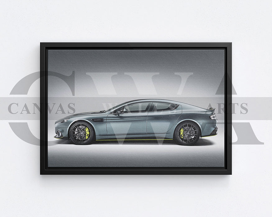 Aston Martin Rapide AMR Canvas Wall Art Car Poster Print