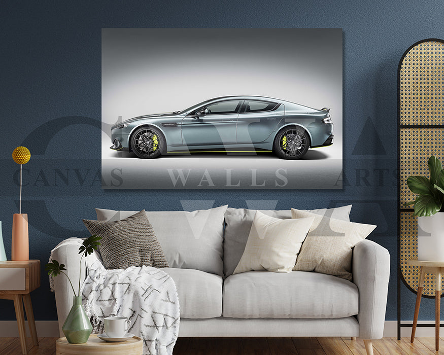 Aston Martin Rapide AMR Canvas Wall Art Car Poster Print