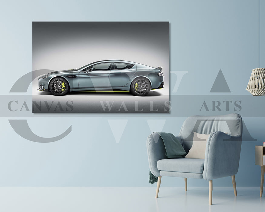 Aston Martin Rapide AMR Canvas Wall Art Car Poster Print