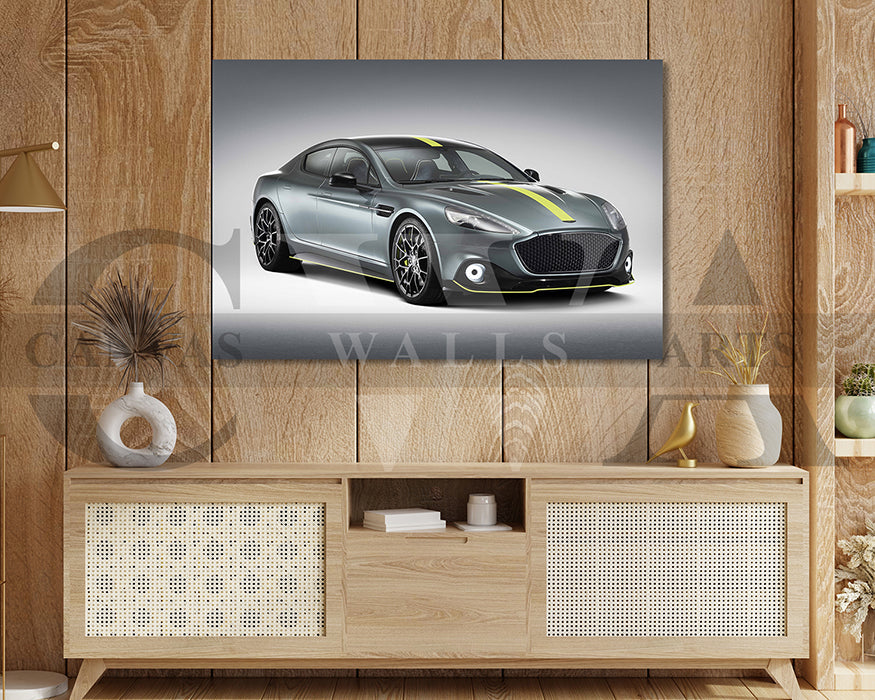 Aston Martin Rapide AMR Canvas Wall Art Car Poster Print