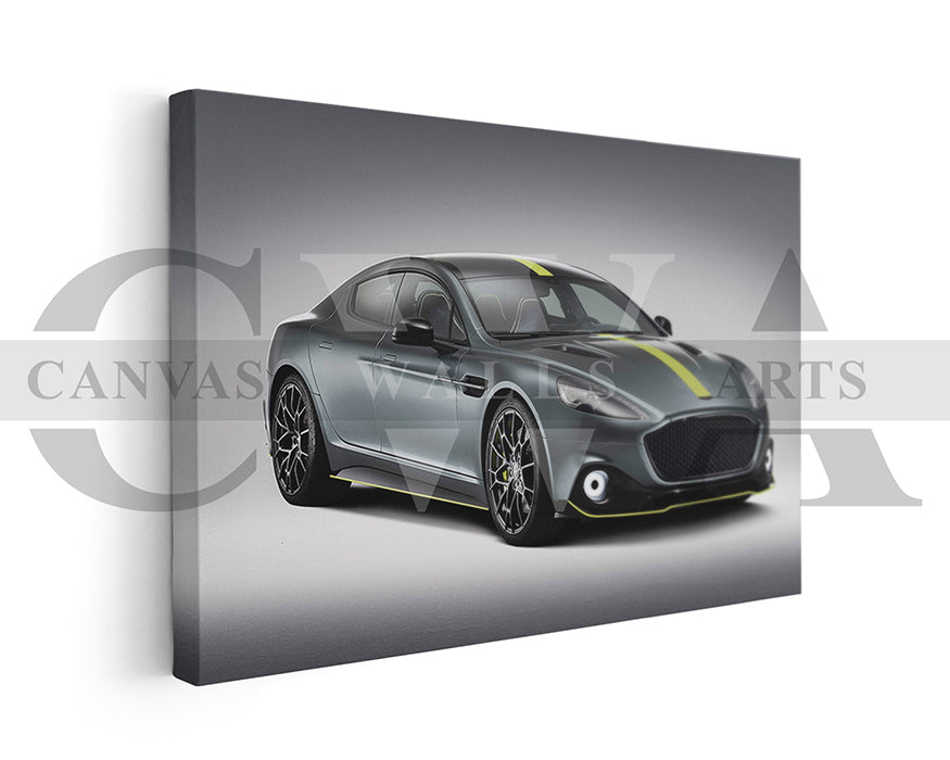 Aston Martin Rapide AMR Canvas Wall Art Car Poster Print