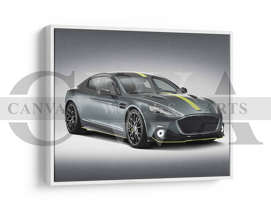 Aston Martin Rapide AMR Canvas Wall Art Car Poster Print