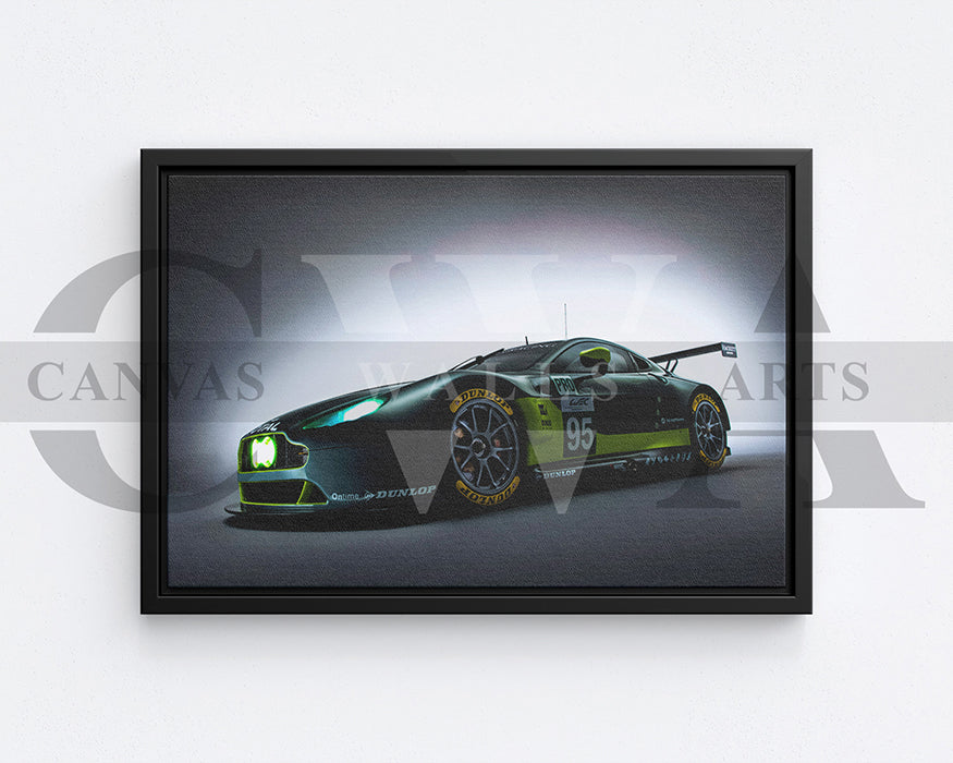 Aston Martin V8 Vantage Canvas Wall Art