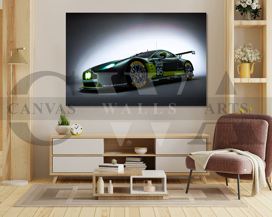 Aston Martin V8 Vantage Canvas Wall Art