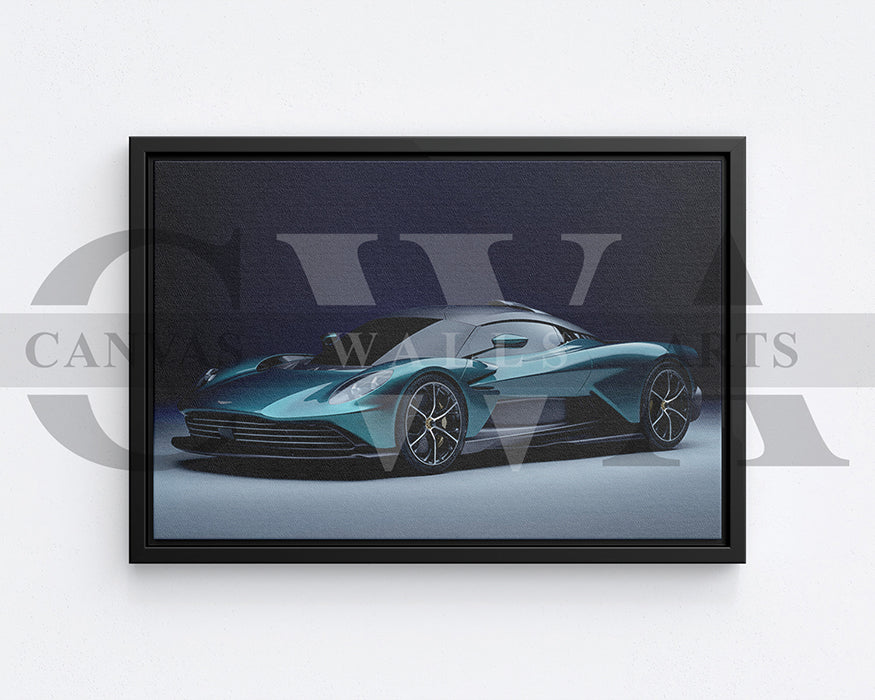 Aston Martin Valhalla Canvas Print Car Wall Art