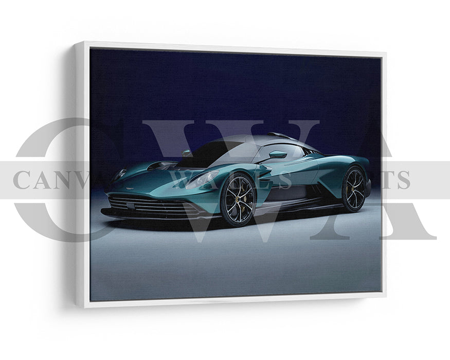 Aston Martin Valhalla Canvas Print Car Wall Art