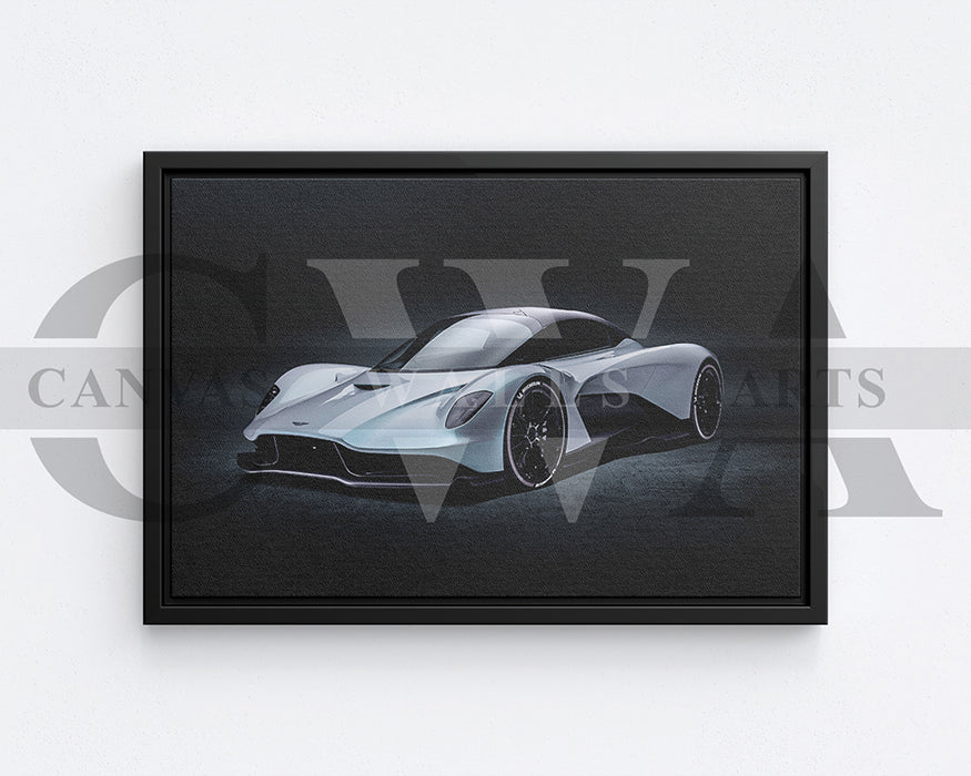 Aston Martin Valhalla Car Canvas Wall Art