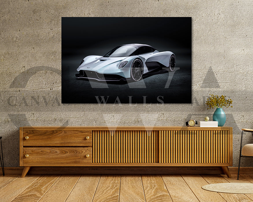 Aston Martin Valhalla Car Canvas Wall Art