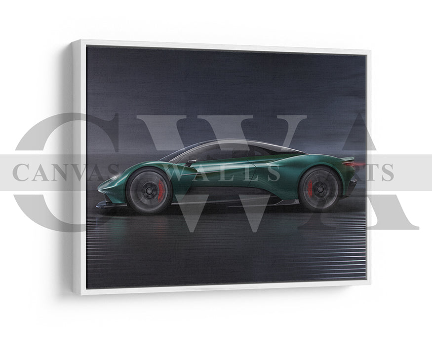Aston Martin Vanquish Canvas Wall Art Car Poster Print