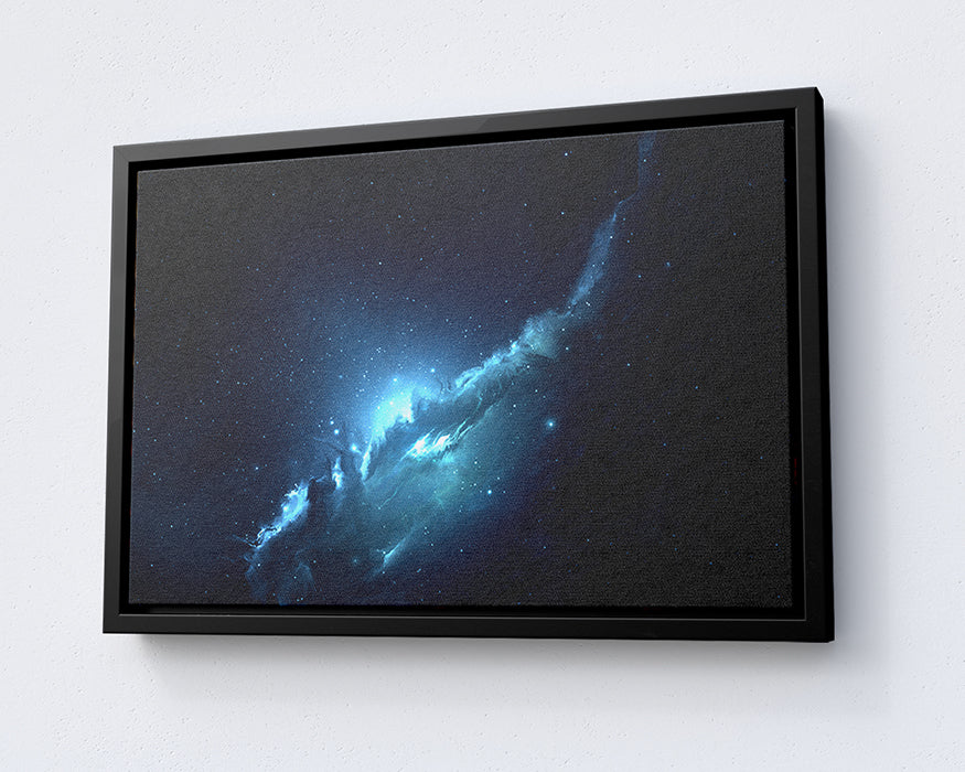 Atlantis Nebula Canvas Wall Art Galaxy Canvas Print