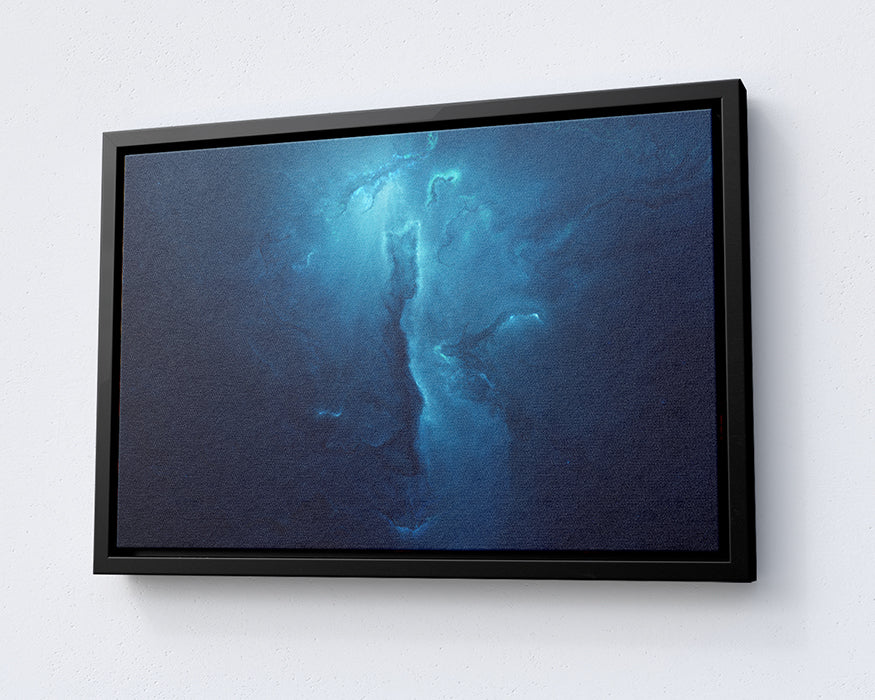 Atlantis Nebula Galaxy Canvas Wall Art