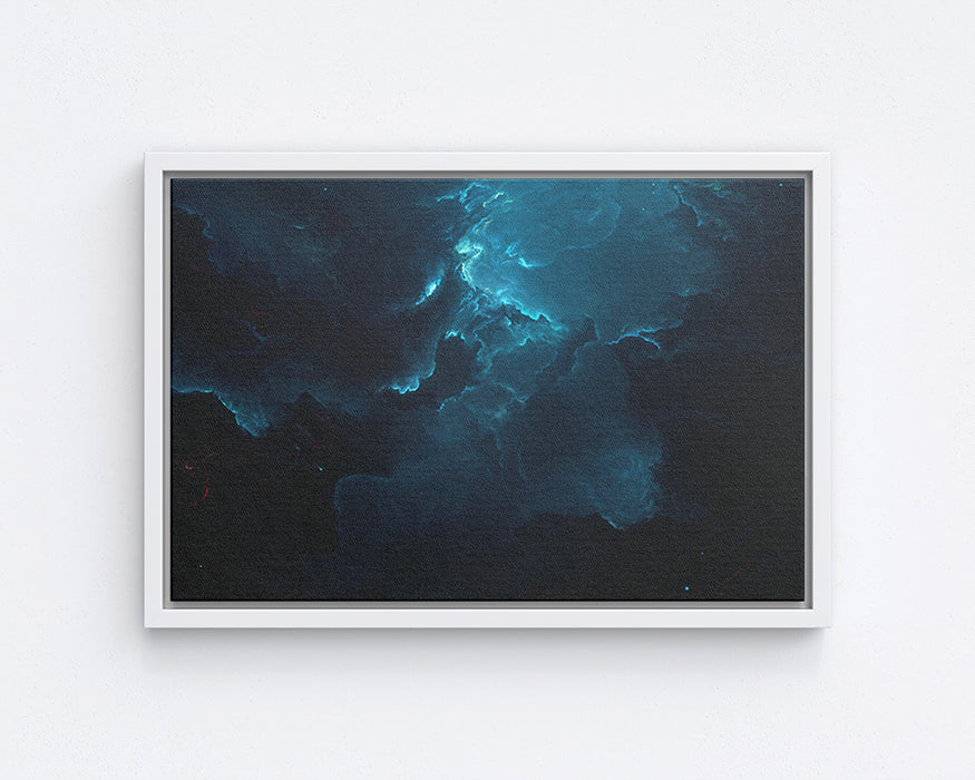 Atlantis Nebula Galaxy Canvas Wall Arts