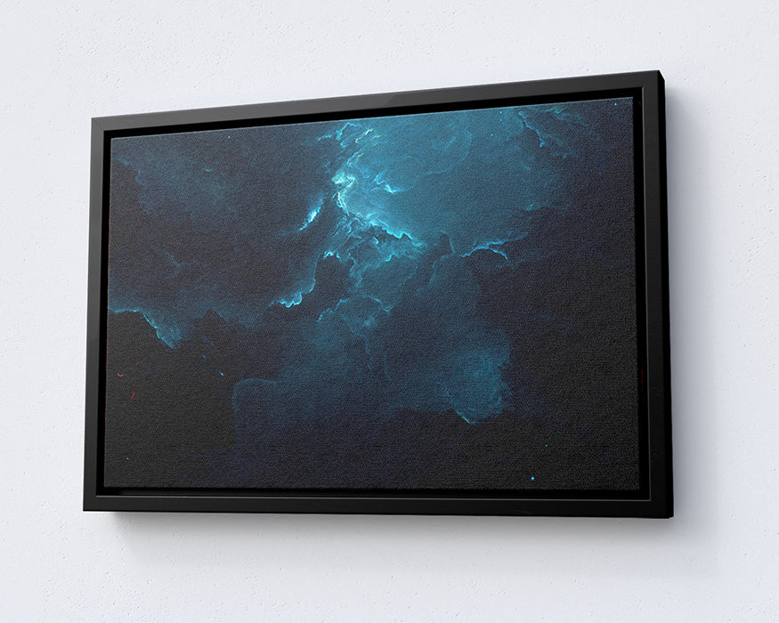 Atlantis Nebula Galaxy Canvas Wall Arts
