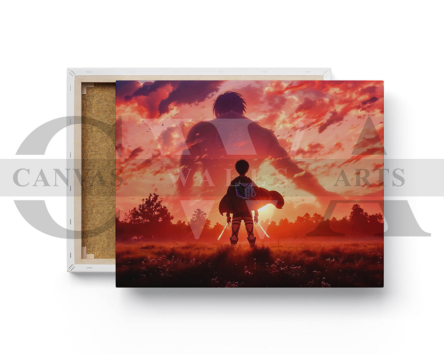 Attack On Titan Canvas Wall Art