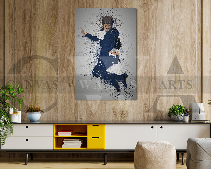 Austin Powers Canvas Wall Art