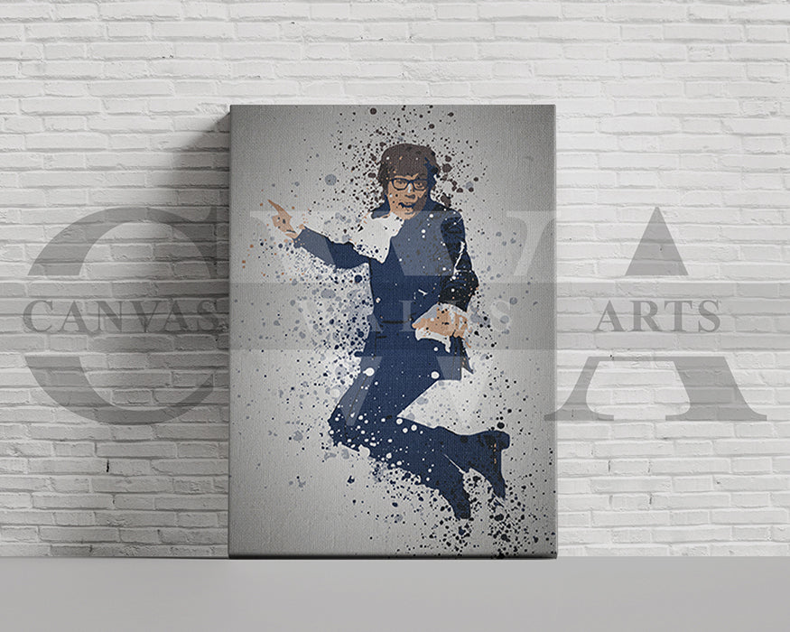 Austin Powers Canvas Wall Art