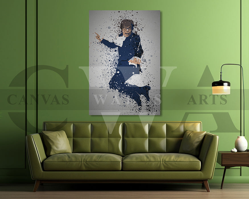 Austin Powers Canvas Wall Art