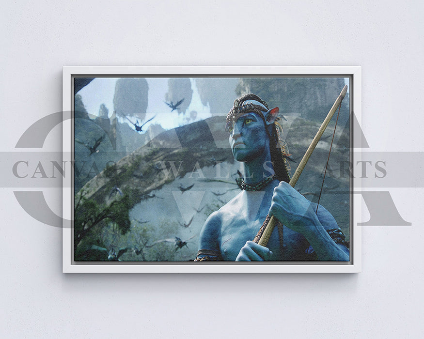 Avatar Canvas Wall Art Abstract Movie Poster Print